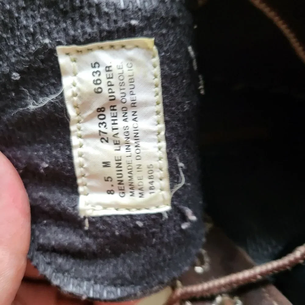 Timberland Chocolate Brown Waterproof Boots Size 8.5M Women